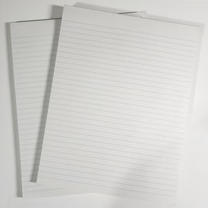 2/$10 3/$12 Lined Letter Pads / 96 sheets Back to School / School Supplies